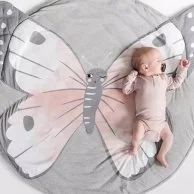 Butterfly-Shaped Baby Rug