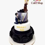 Marry Me 3D Cake