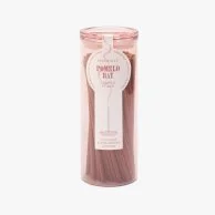 Incense 100 Sticks With Transparent Milky Glass Peach Jar + Transparent Lid Pomelo Bay by Paddywax