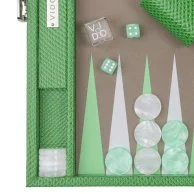 Jade Snake Medium Backgammon by VIDO Backgammon
