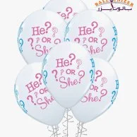 He? Or She? Latex Balloons