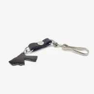 Jordan Map Unisex Keychain Stainless Steel with genuine leather 2