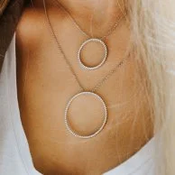 Julie Julsen Silver Geometrics Necklace for Women