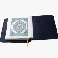 Kaabah Art Quran Cover Grey (Medium)
