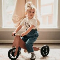 Kinderfeets 2-in-1 Tiny Tot Tricycle & Balance Bike - Coral