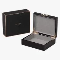 Lacquer Small Black Jewellery Box  by Ted Baker