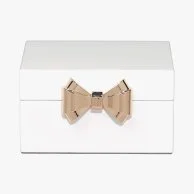 Lacquer Small White Jewellery Box  by Ted Baker