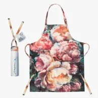 Large Peonies Apron By Jumarie From The Heart