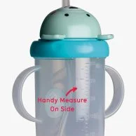 Large Tippy Up Cup With Weighted Straw (Series 3) - Teal 