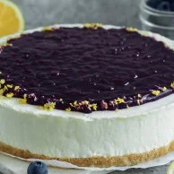 Lemon & Blueberry Cheesecake by Sugaholic