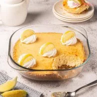 Lemon Pie Casserole by Sugar Daddy's Bakery