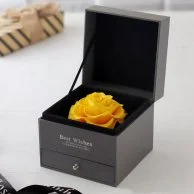 Long Life iluba Yellow Rose Gift Box