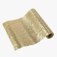Luxe Gold Glitter Table Runner 3meters by Talking Tables