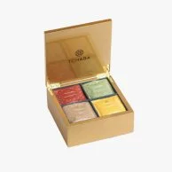 Luxury Tea Box Gold by Tchaba Tea