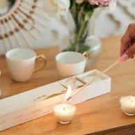 Marhaba Dubai Gift Set with Five Miniature Candles By Light of Sakina