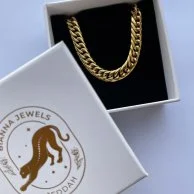 Men's Chain Bracelet Gold by Bianna Jewels