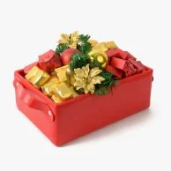 Merry & Bright - Christmas Chocolate Basket 1