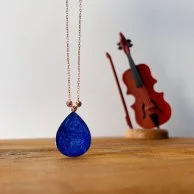 Mina Necklace-Blue