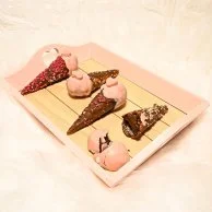 Mini Cake Cones by NJD