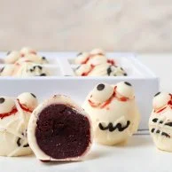 Mini Zombie Cake pops by NJD