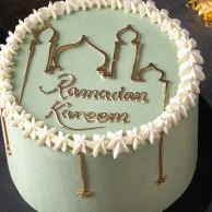 Minimalist Ramadan Kareem Cake by Cake Social