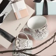 Mirrors Mug With Gift Box - Silver