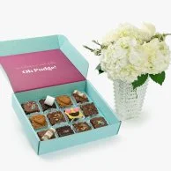 Mix Collection Brownies & White Flowers Gift Bundle by Oh Fudge
