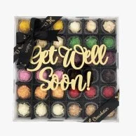 Mixed Acryic Get Well Soon Gift Box 72 pcs by Chocolatier