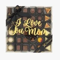 Mixed Acryic I Love You Mom 72 pcs by Chocolatier
