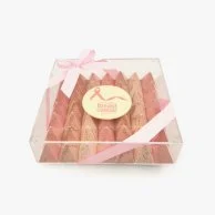 Mixed Chocolate Breast Cancer Awarness Month Acrylic Box 1kg By Chocolatier