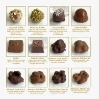 شوكولاتة مشكلة خالية من السكر كبير 45 قطعة من شوكولاتييه
