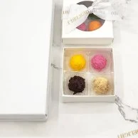 Mixed Truffles 4 Piece Box By Orient Delight