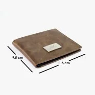 Modern Brown Leather Wallet 