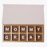 صندوق شوكولاتة "أمي الرائعة" من أن جيه دي