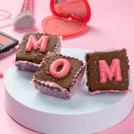 Mother's Day Box of 6 Brownies by Oh Fudge