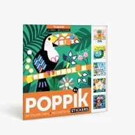 My Sticker Cards - Tropical by Poppik