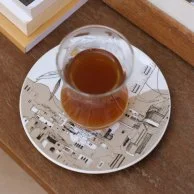 Naseem Teacups Set of 2 by Silsal