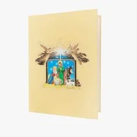 Nativity 3D Card by Abra Cards