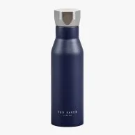 Navy Stainless Steel Water Bottle by Ted Baker