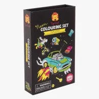 Neon Colouring Set - Road Stars by Tiger Tribe