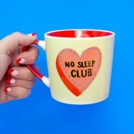 No Sleep Club Mug by  Eleanor Bowmer