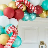 مجموعة زينة الكريسماس بالونات للأبواب من جينجر راي