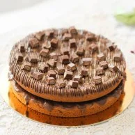 Nutella Kinder Cookie Cake by Katherine's 