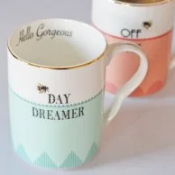 Off Duty & Day Dreamer Mugs by Yvonne Ellen