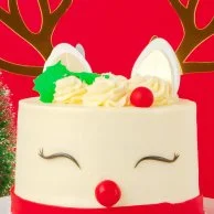 Oh Dear, Reindeer! Cake by Sugargram