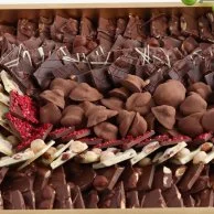 Orchid Chocolates and Nuts Tray