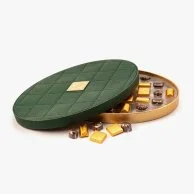 Oval Green Luxury Box By Bostani  - Big
