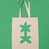 Tote bag with Palm Design