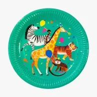 Party Animals Paper Plates 8pc Pack by Talking Tables