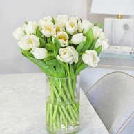 Peaceful White Flower Bouquet